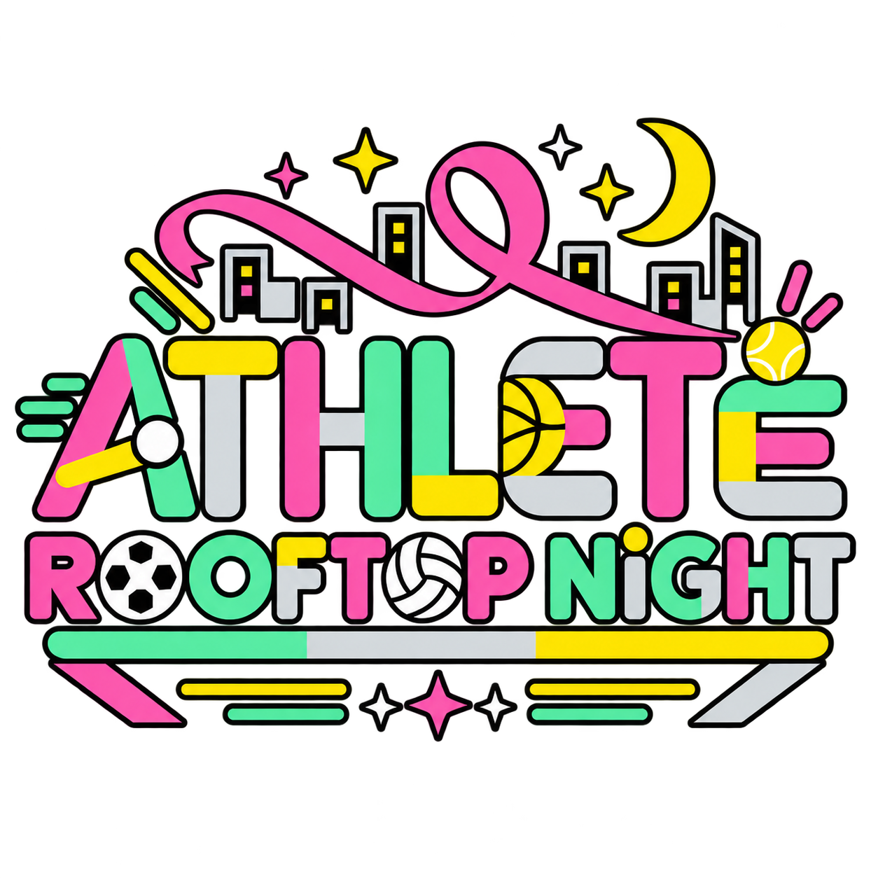 ATHLETE ROOFTOP NIGHT