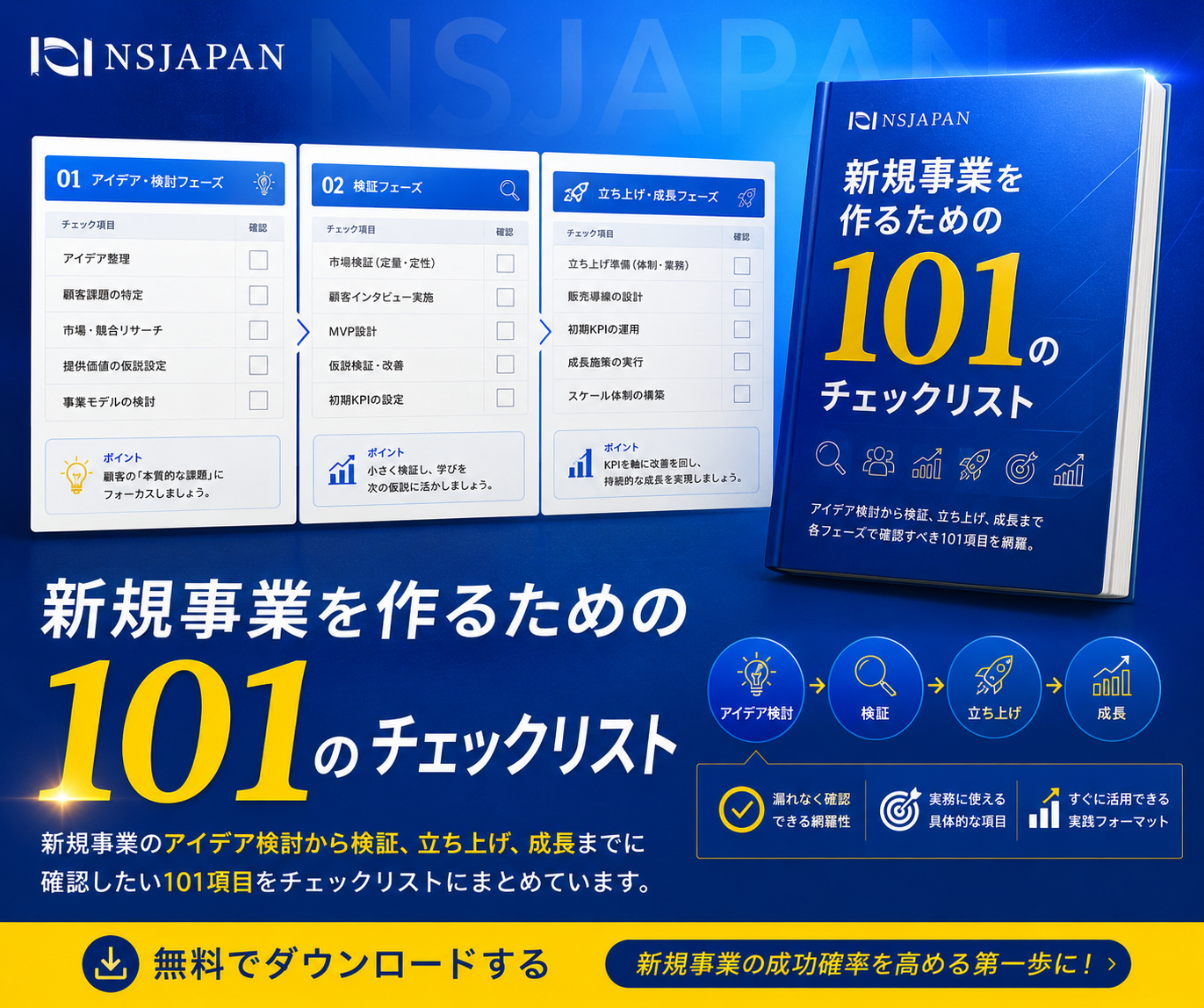 新規事業を作るための101のチェックリスト